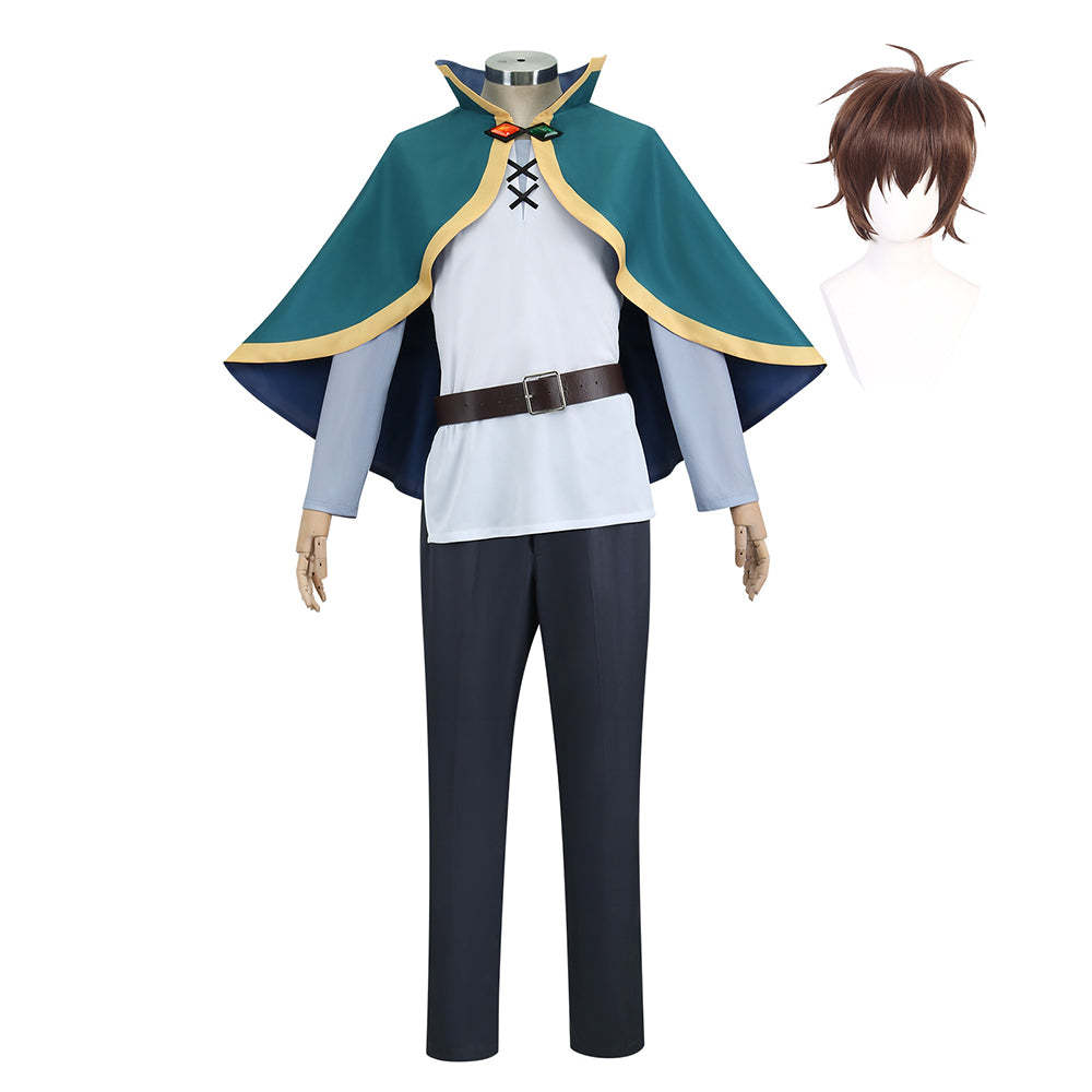 KonoSuba: God's Blessing on This Wonderful World! Kazuma Satou Cosplay Costume-Cosplay Instrumentality Project