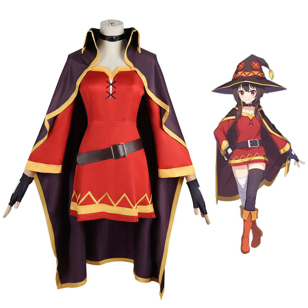 KonoSuba: God's Blessing on This Wonderful World! Megumin Cosplay Costume-Cosplay Instrumentality Project