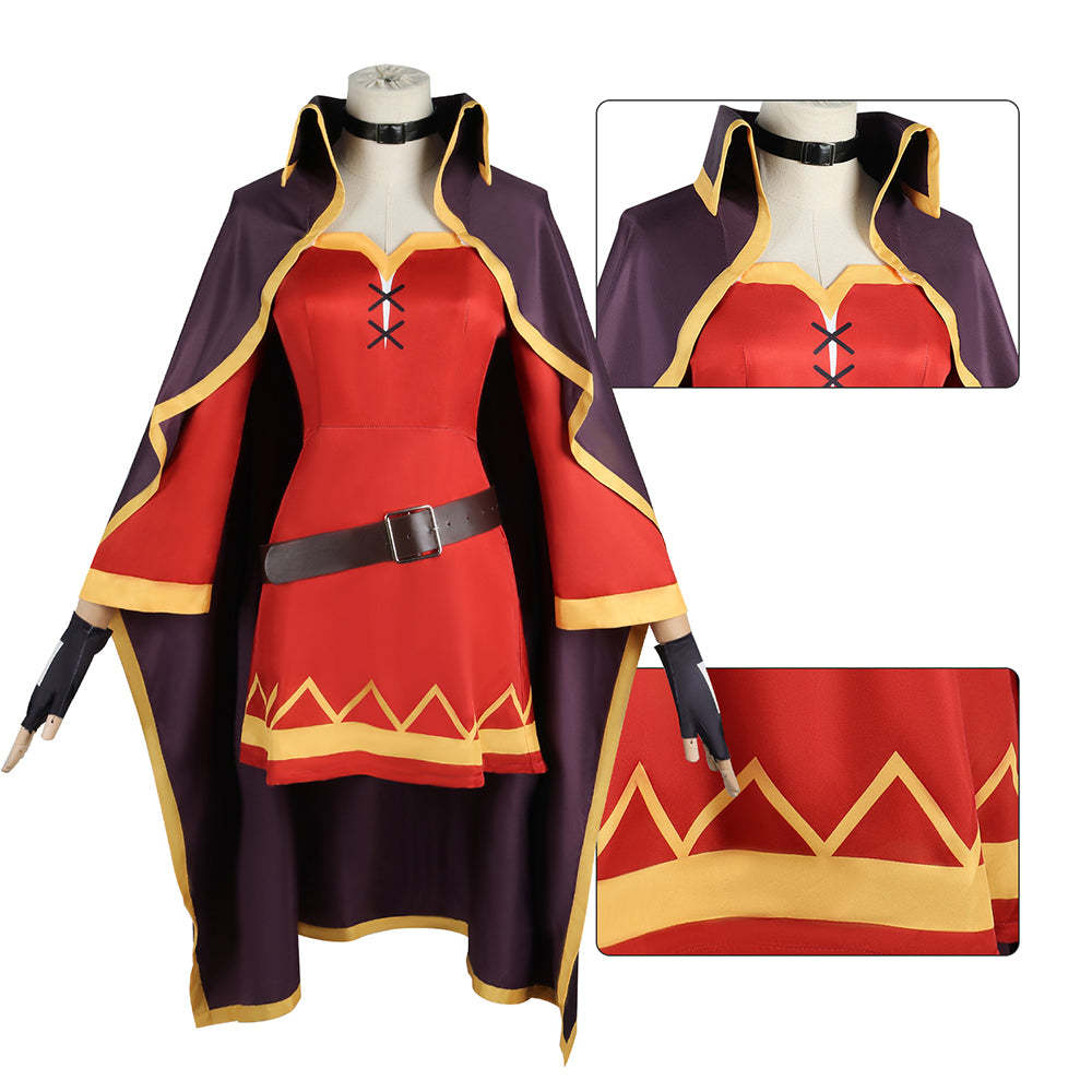 KonoSuba: God's Blessing on This Wonderful World! Megumin Cosplay Costume-Cosplay Instrumentality Project