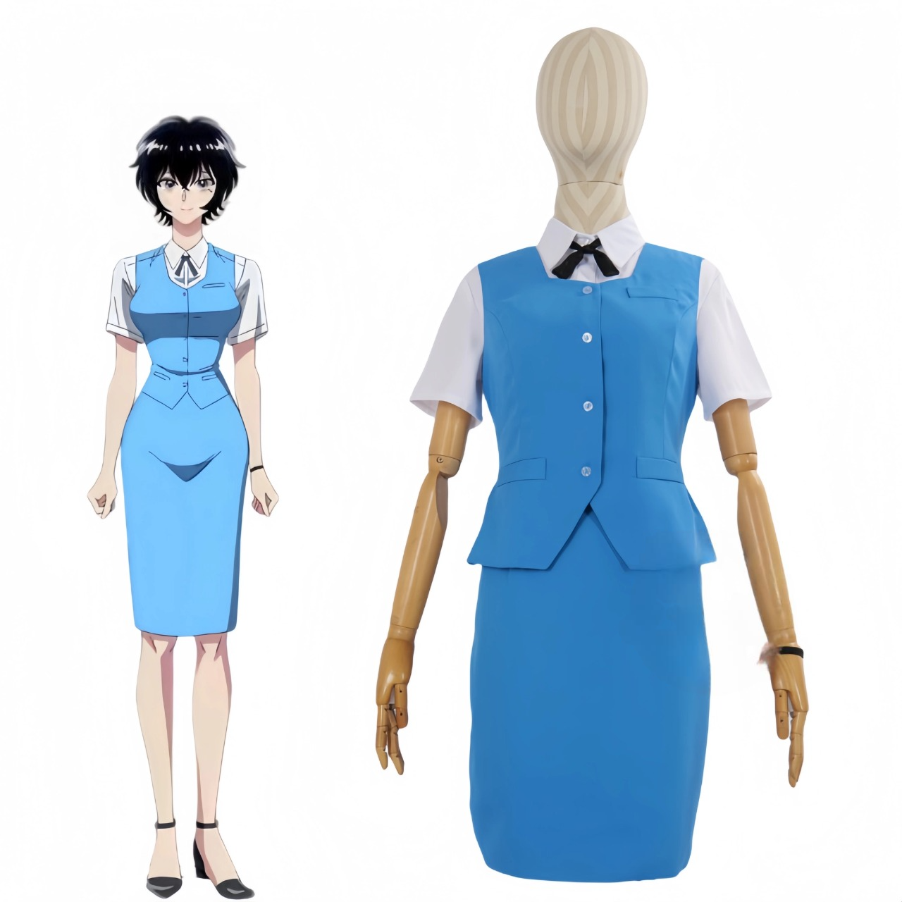 Kowloon Generic Romance Reiko Kujirai Cosplay Costume
