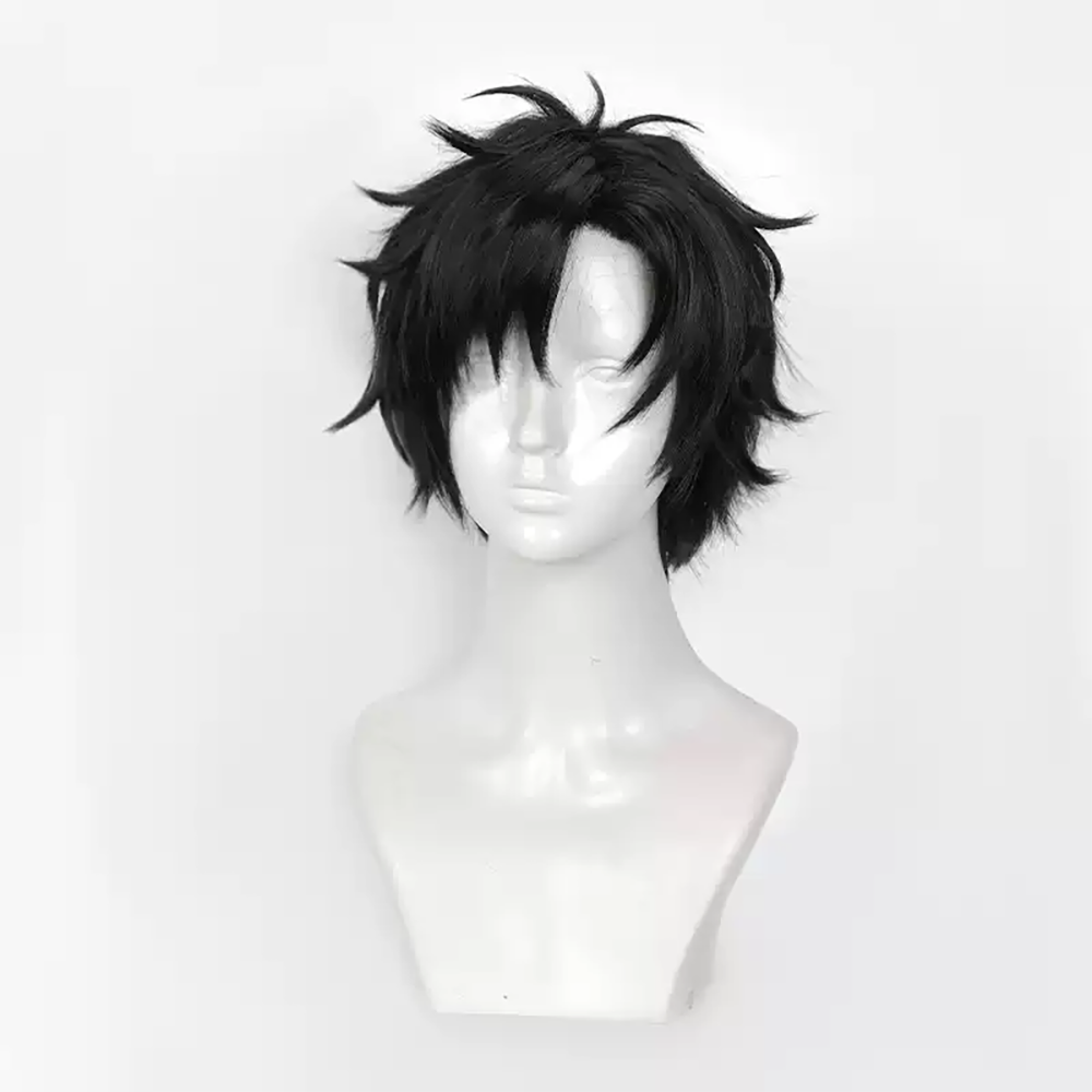 LAZARUS Axel Gilberto Black Cosplay Wig