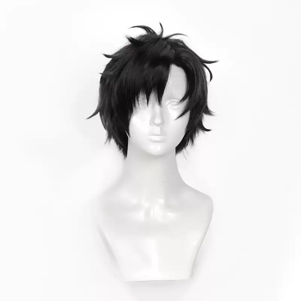 LAZARUS Axel Gilberto Black Cosplay Wig