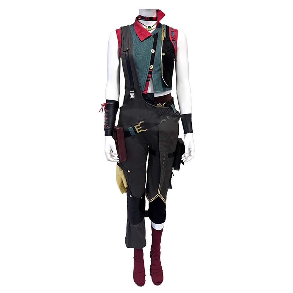 League of Legends Arcane 2 Powder Jinx Alternate Universe Cosplay Costume
