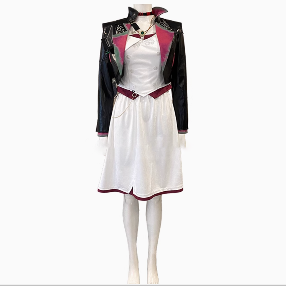 League of Legends Arcane 2 Powder Jinx Alternate Universe Party Dress Cosplay Costume
