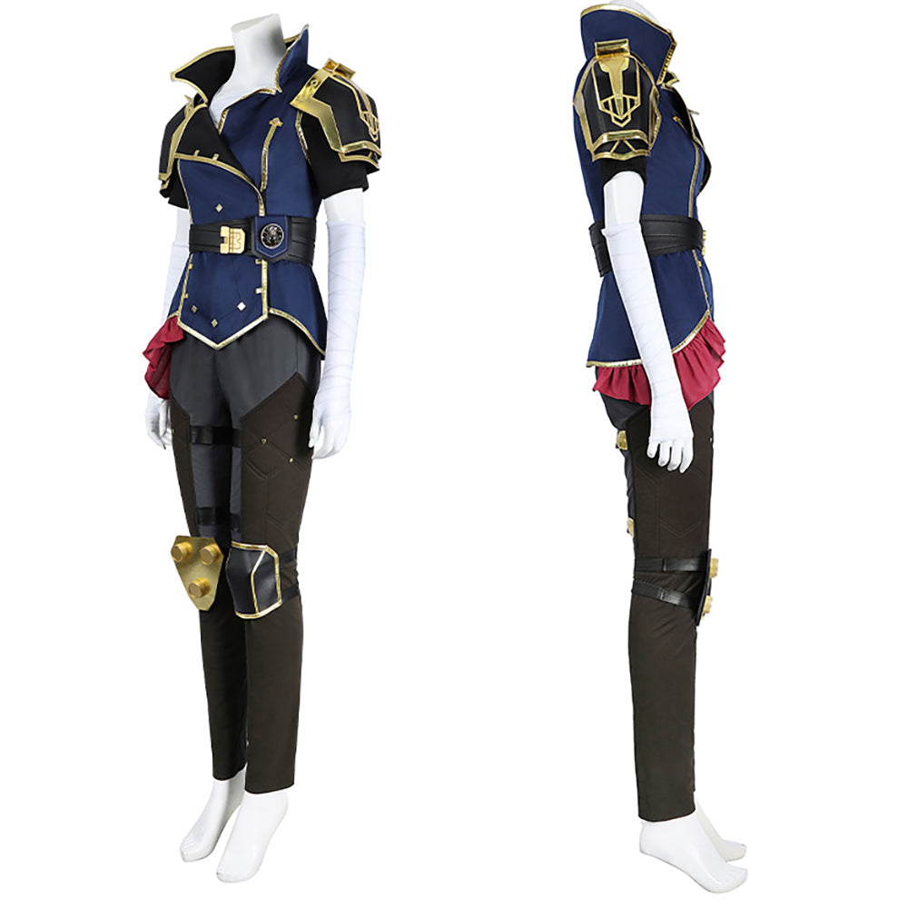 League of Legends Arcane 2 The Piltover Enforcer Vi Cosplay Costume