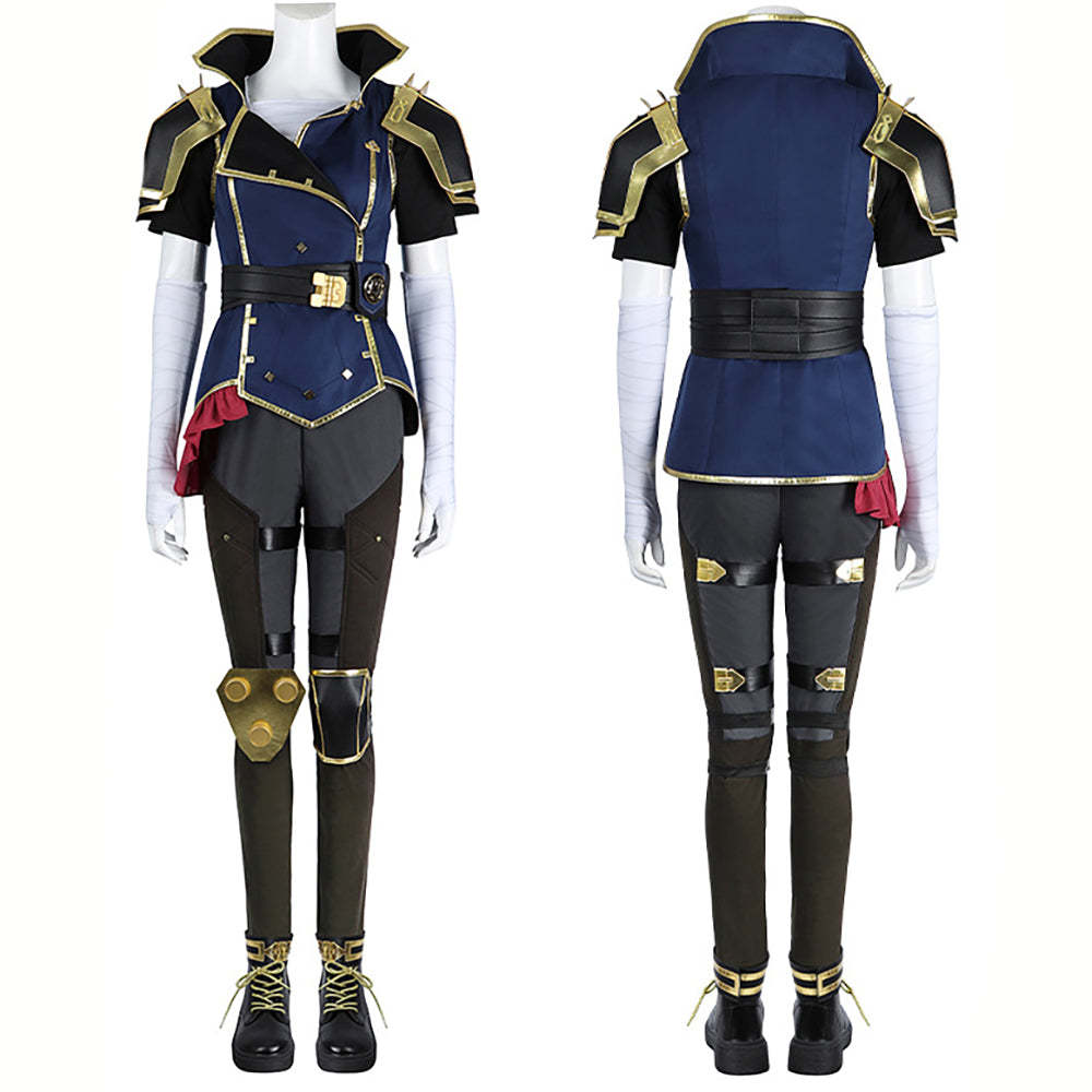 League of Legends Arcane 2 The Piltover Enforcer Vi Cosplay Costume
