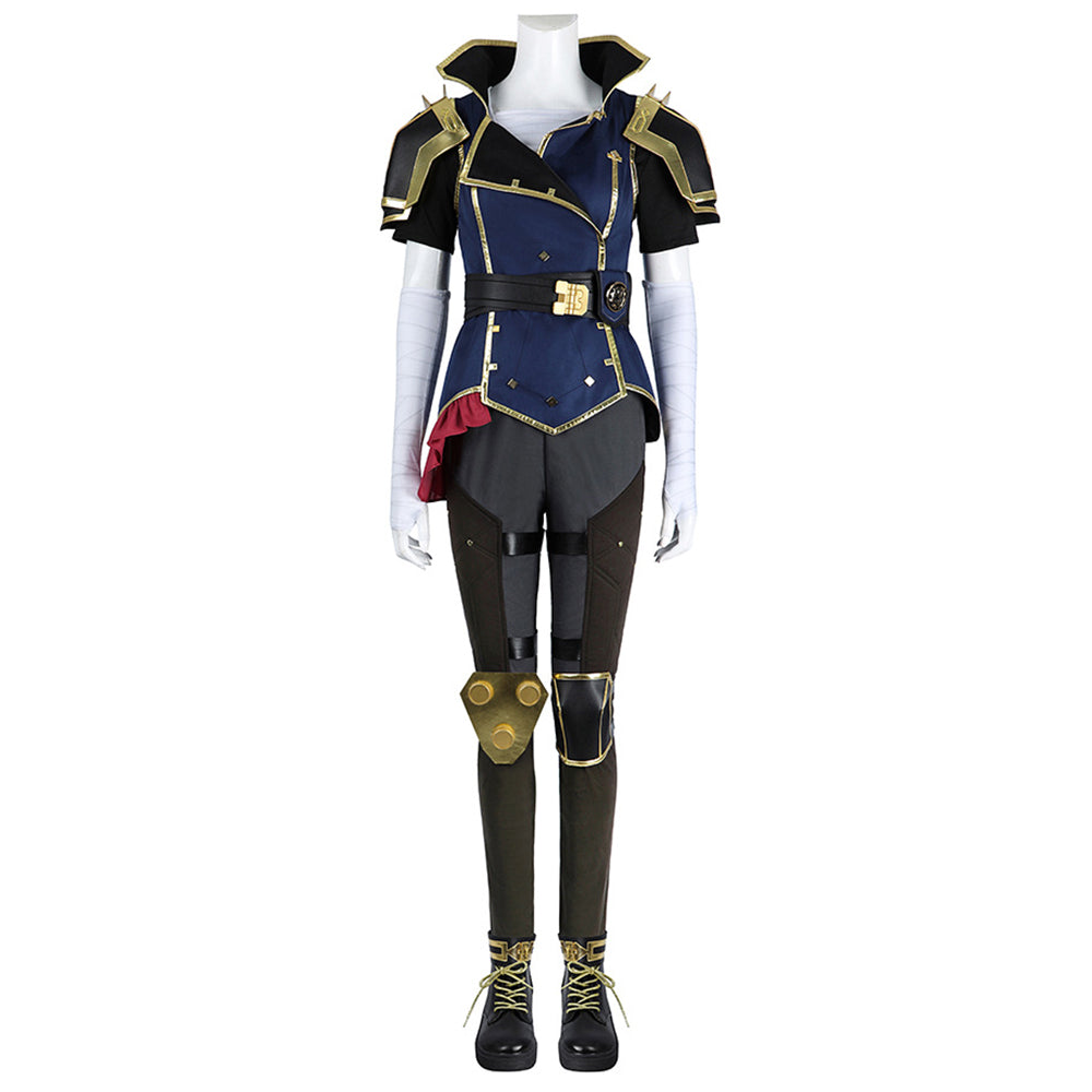 League of Legends Arcane 2 The Piltover Enforcer Vi Cosplay Costume
