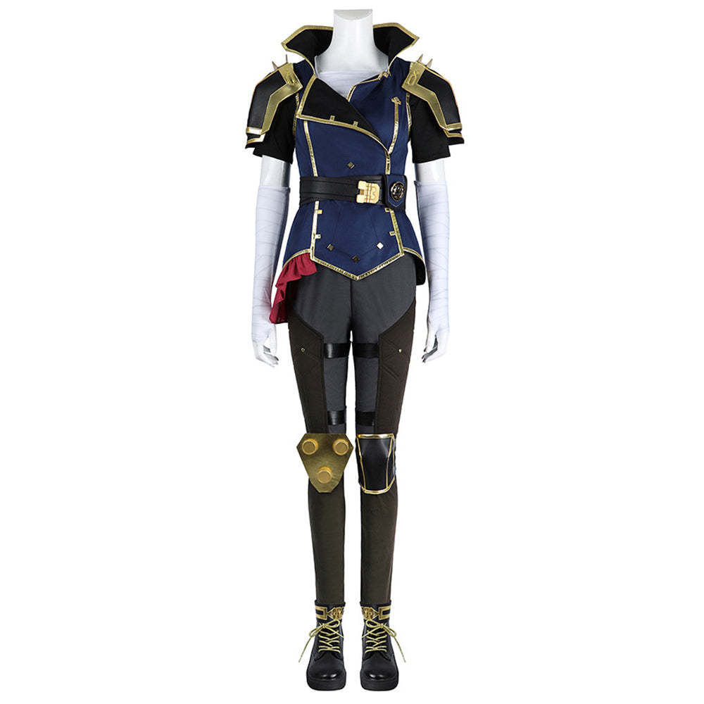 League of Legends Arcane 2 The Piltover Enforcer Vi Cosplay Costume