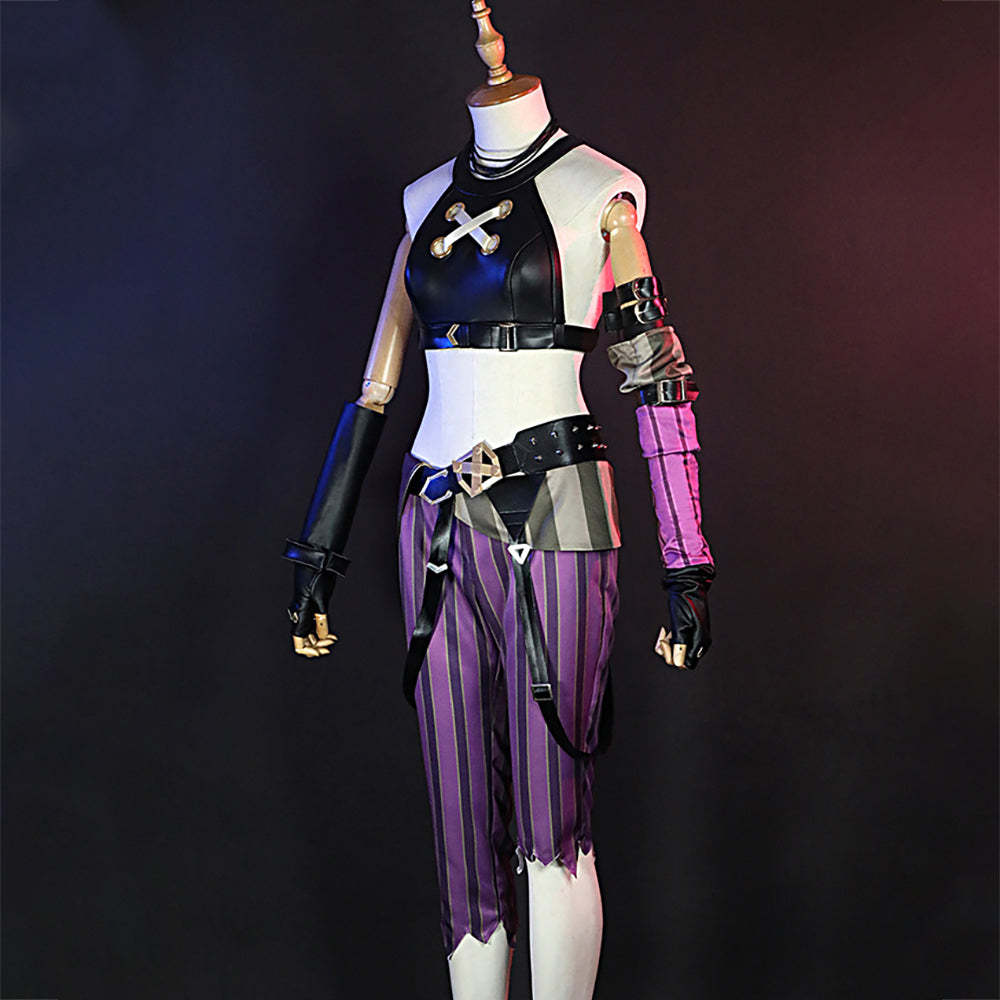 League of Legends Arcane The Loose Cannon Jinx Cosplay Costume