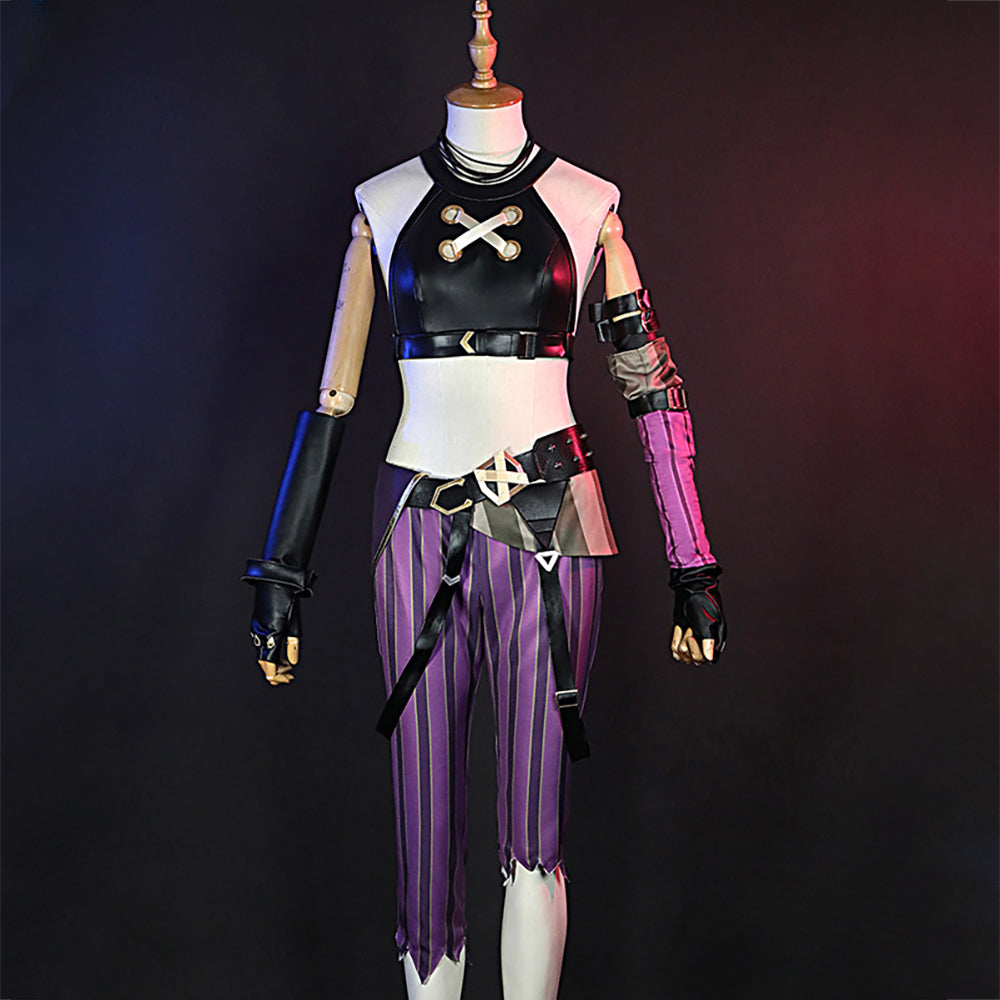 League of Legends Arcane The Loose Cannon Jinx Cosplay Costume