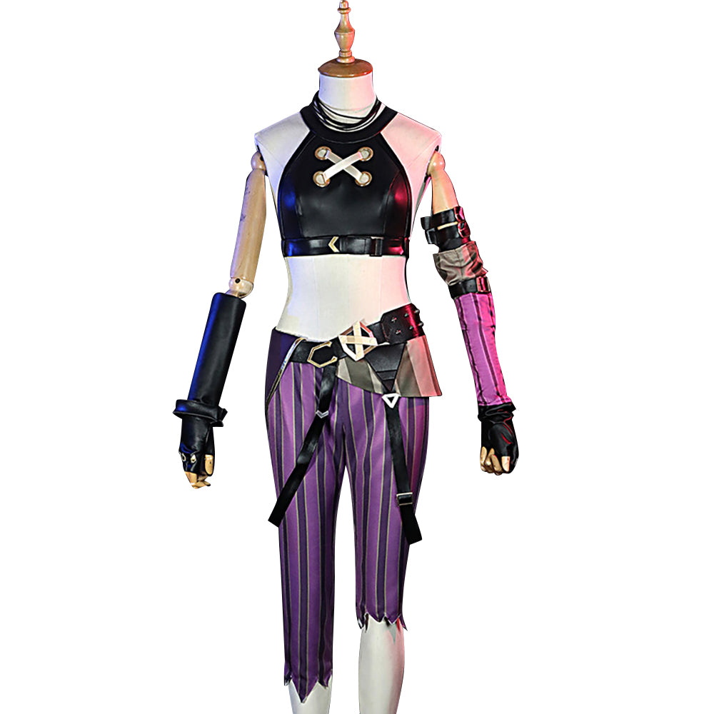 League of Legends Arcane The Loose Cannon Jinx Cosplay Costume