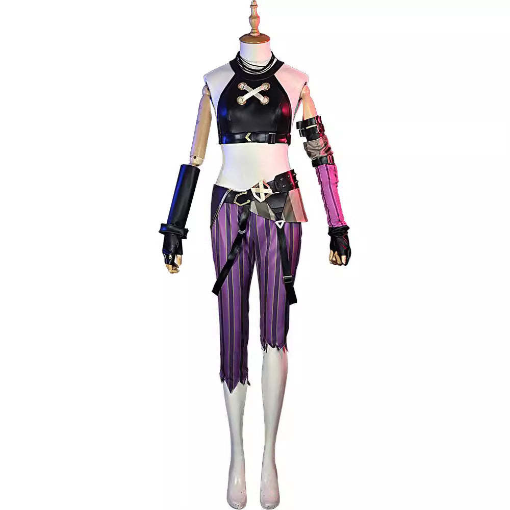 League of Legends Arcane The Loose Cannon Jinx Cosplay Costume
