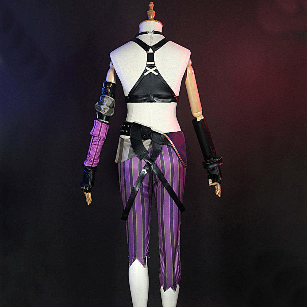 League of Legends Arcane The Loose Cannon Jinx Cosplay Costume
