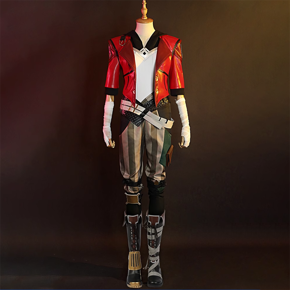 League of Legends Arcane The Piltover Enforcer Vi Cosplay Costume-Cosplay Instrumentality Project