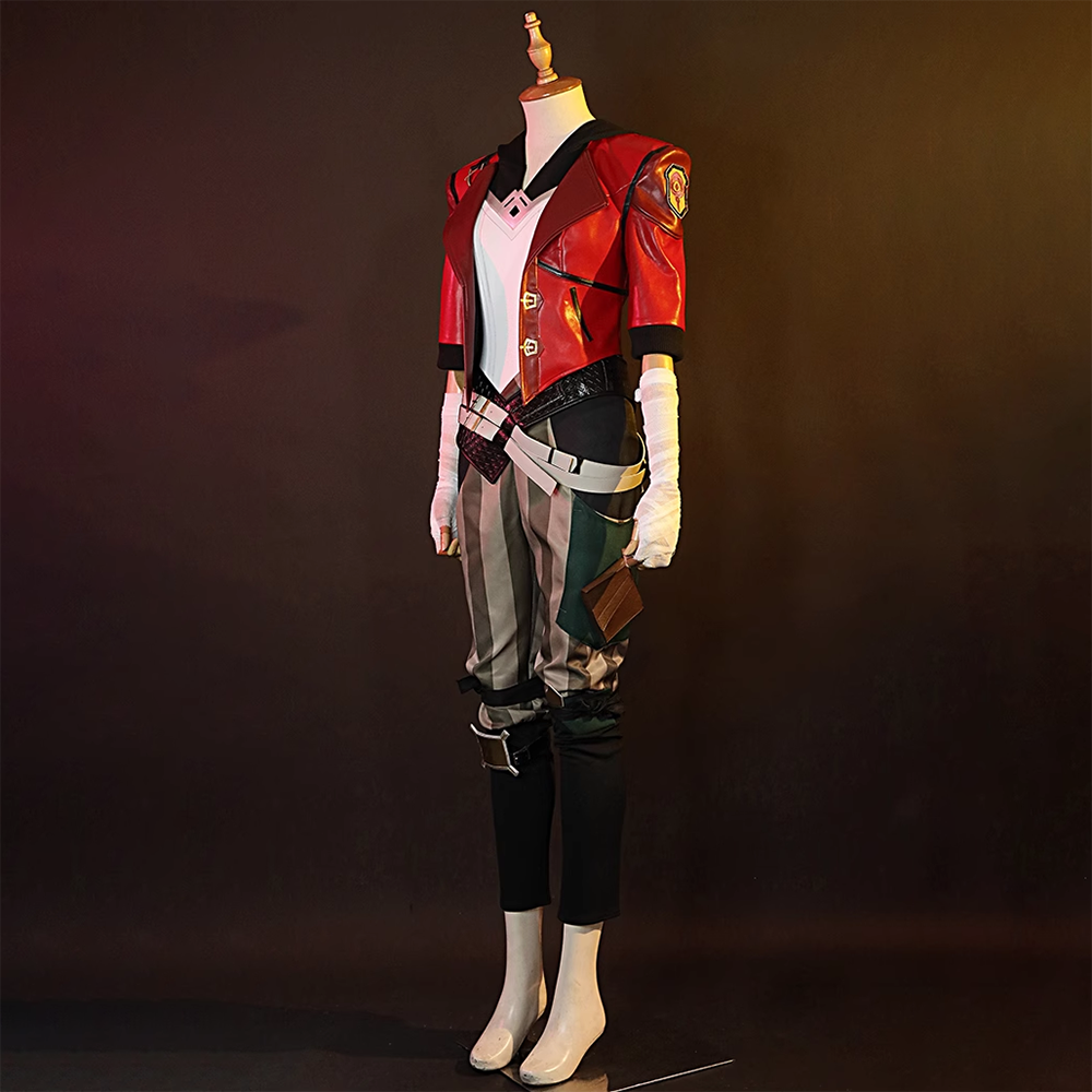 League of Legends Arcane The Piltover Enforcer Vi Cosplay Costume-Cosplay Instrumentality Project