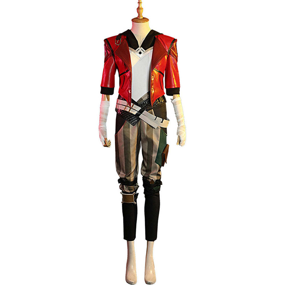 League of Legends Arcane The Piltover Enforcer Vi Cosplay Costume-Cosplay Instrumentality Project