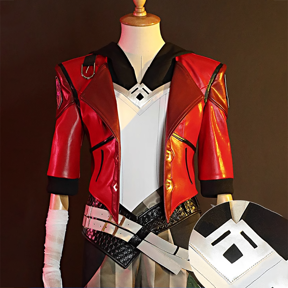 League of Legends Arcane The Piltover Enforcer Vi Cosplay Costume-Cosplay Instrumentality Project