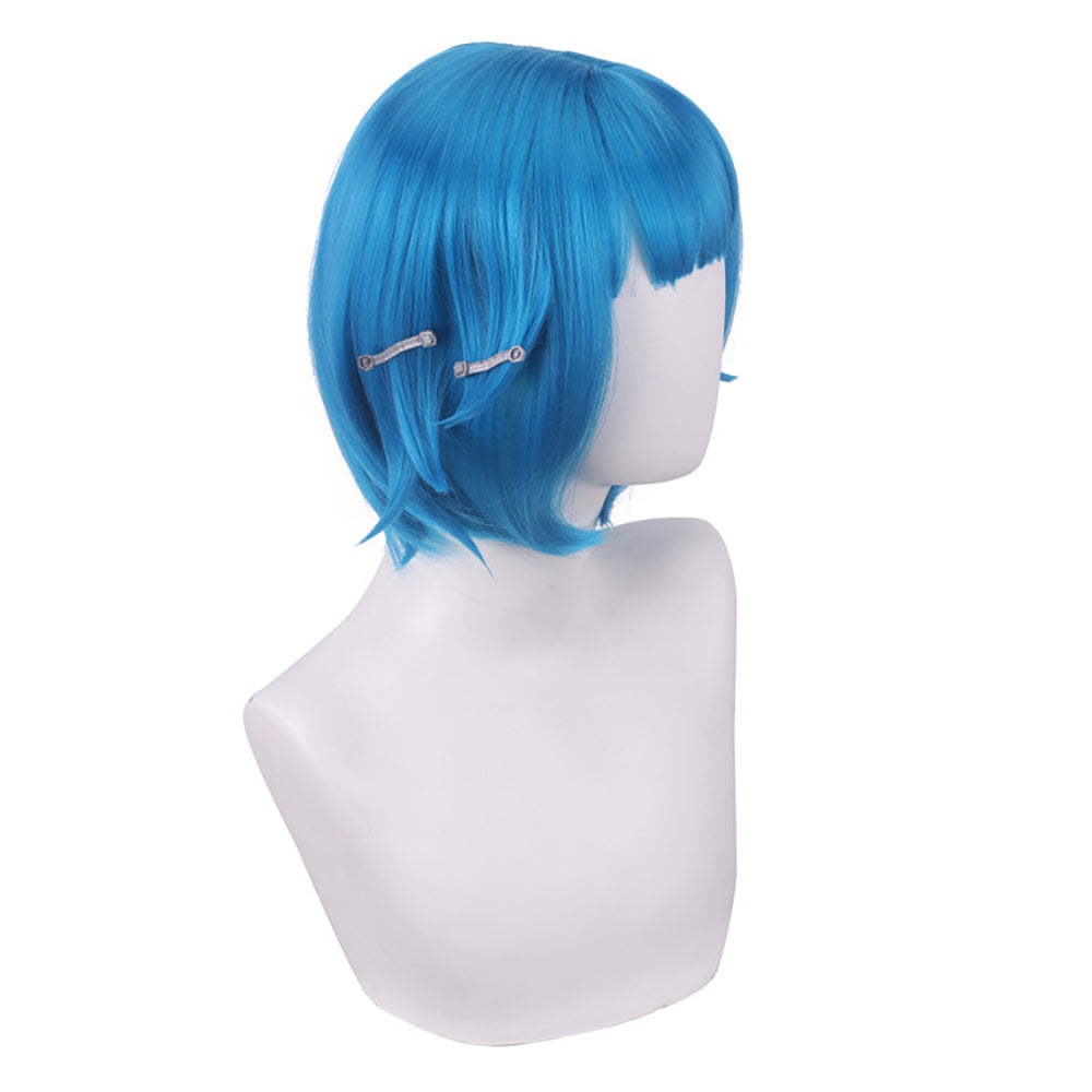 League of Legends LOL Arcane Child Jinx Powder Blue Cosplay Wig-Cosplay Instrumentality Project