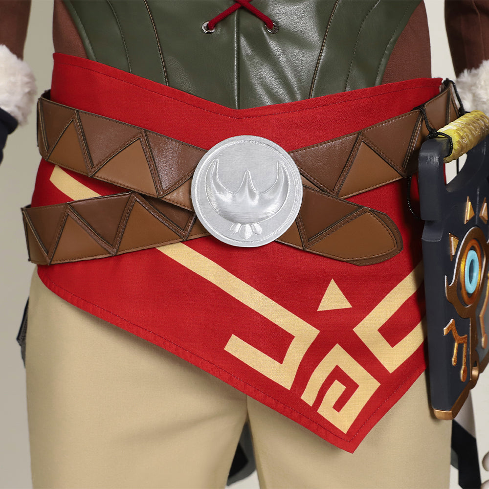 Legend of Zelda: Tears of the Kingdom Link Snowquill Tunic Cosplay Costume-Cosplay Instrumentality Project