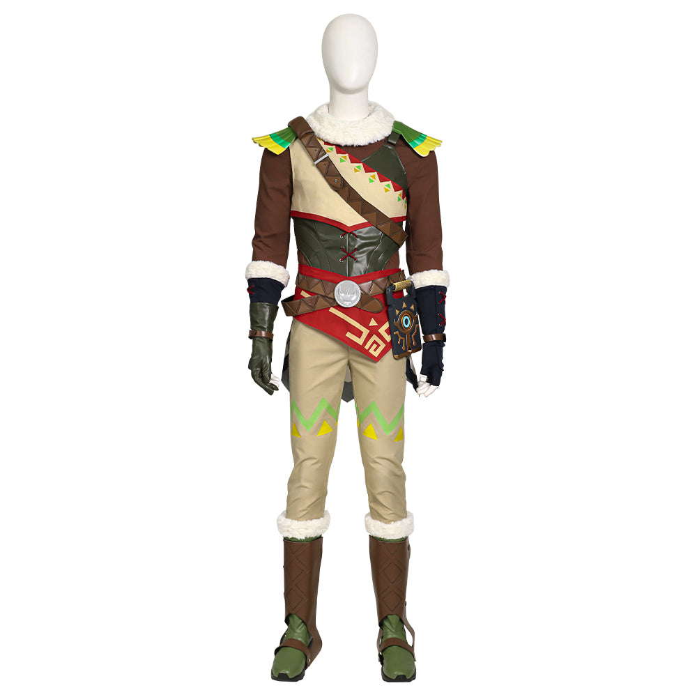 Legend of Zelda: Tears of the Kingdom Link Snowquill Tunic Cosplay Costume-Cosplay Instrumentality Project