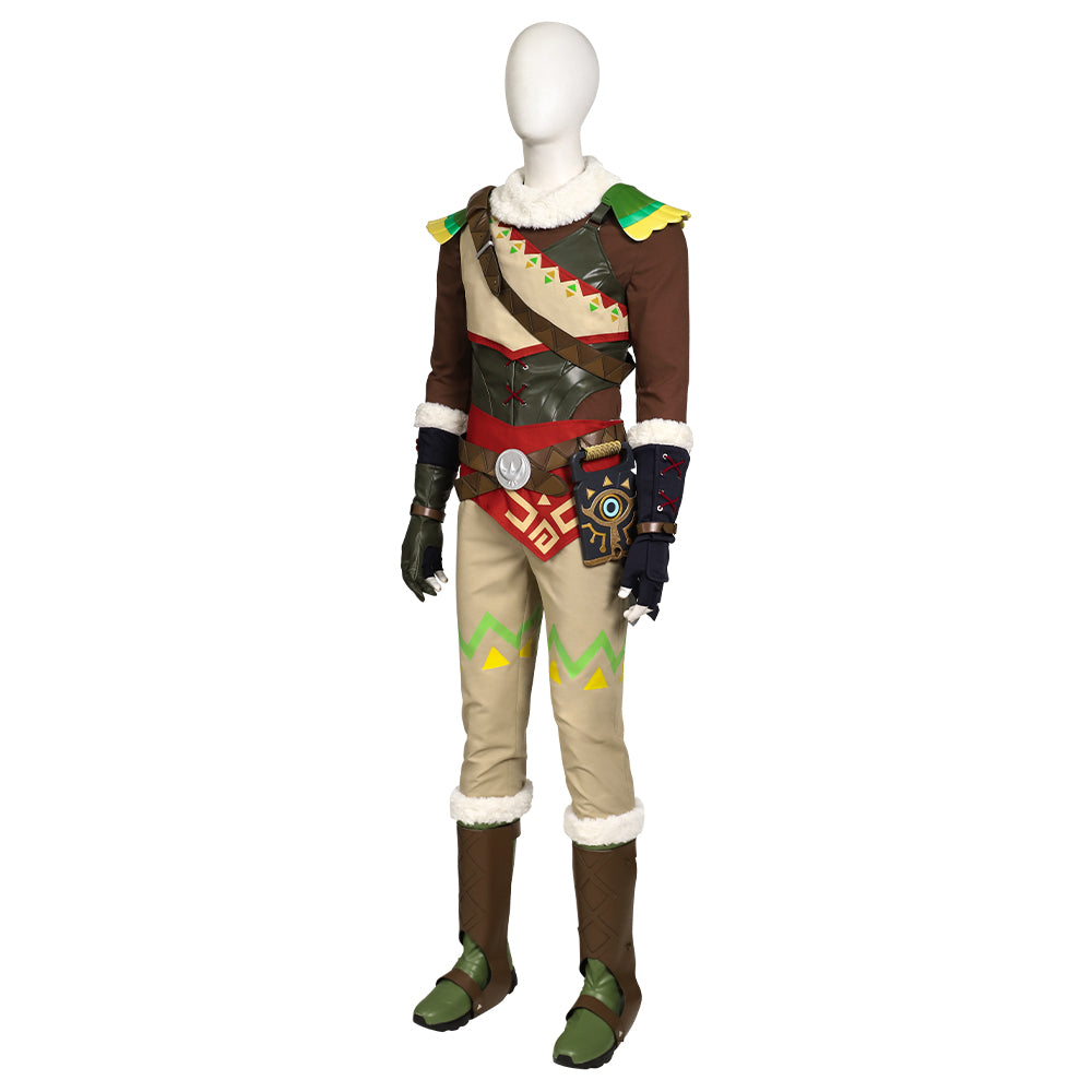 Legend of Zelda: Tears of the Kingdom Link Snowquill Tunic Cosplay Costume-Cosplay Instrumentality Project