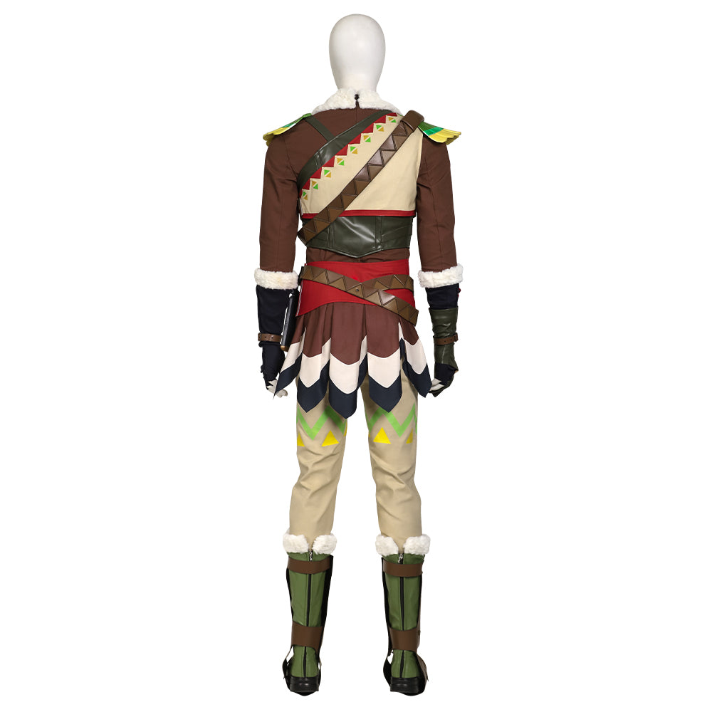 Legend of Zelda: Tears of the Kingdom Link Snowquill Tunic Cosplay Costume-Cosplay Instrumentality Project