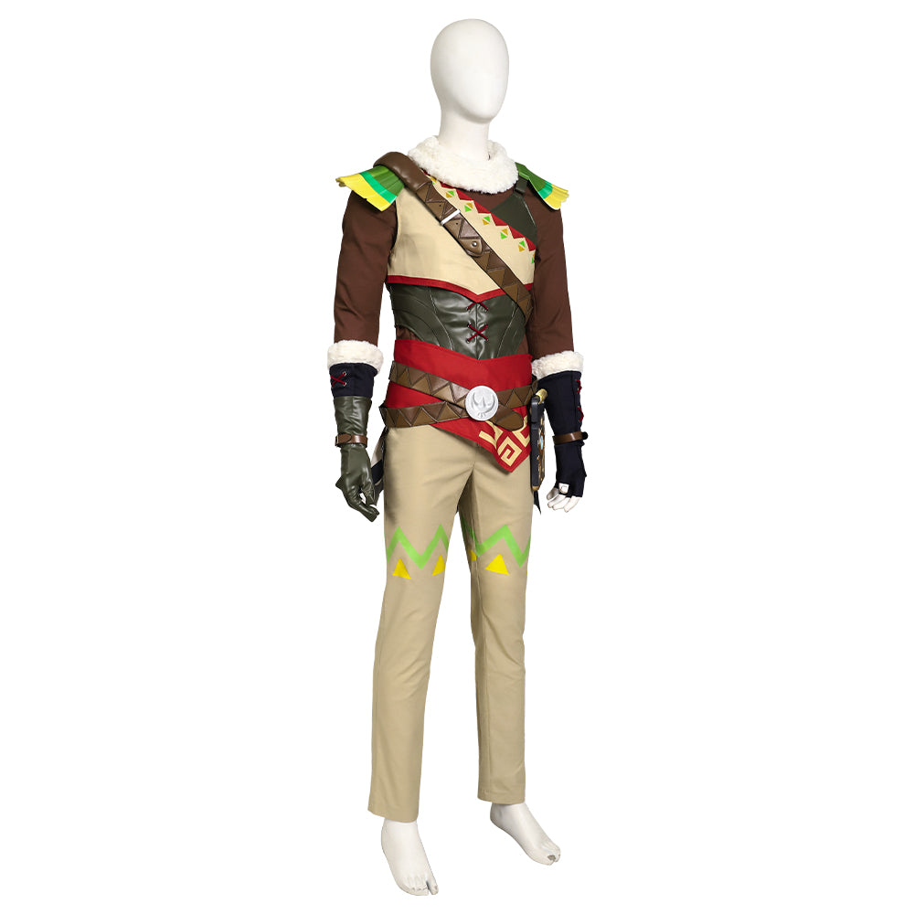 Legend of Zelda: Tears of the Kingdom Link Snowquill Tunic Cosplay Costume-Cosplay Instrumentality Project