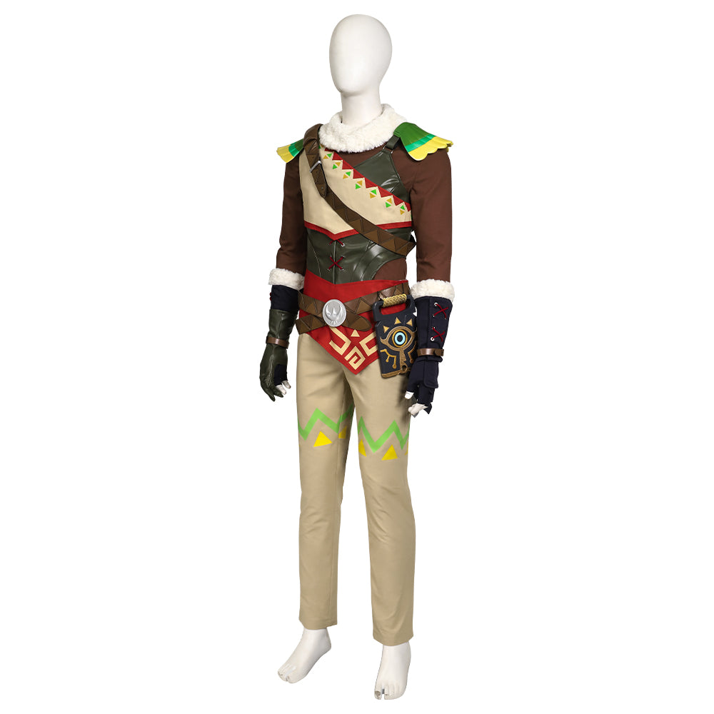 Legend of Zelda: Tears of the Kingdom Link Snowquill Tunic Cosplay Costume-Cosplay Instrumentality Project