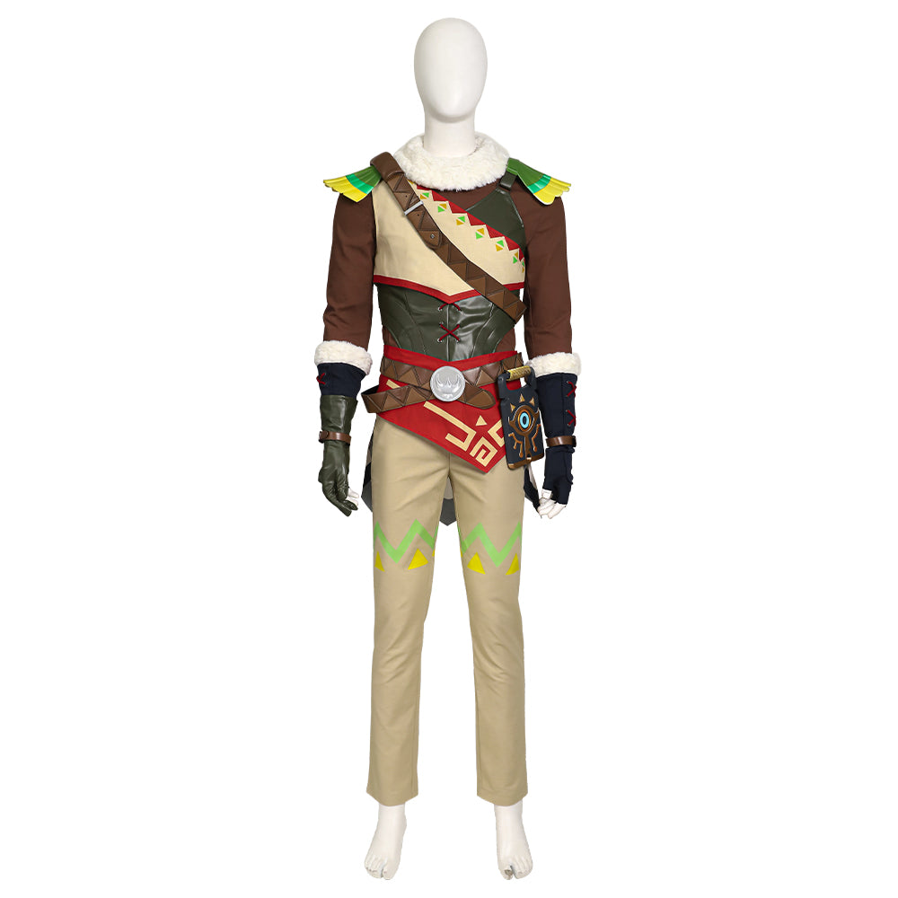 Legend of Zelda: Tears of the Kingdom Link Snowquill Tunic Cosplay Costume-Cosplay Instrumentality Project