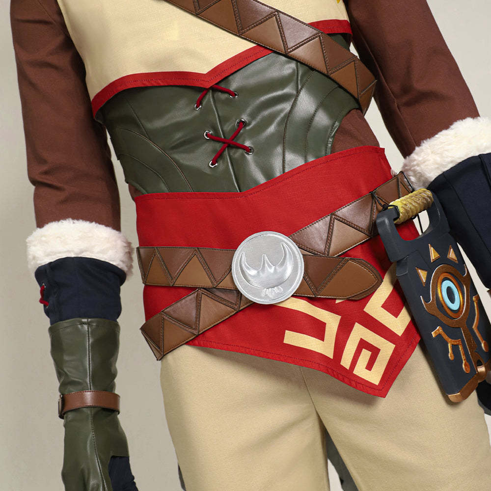 Legend of Zelda: Tears of the Kingdom Link Snowquill Tunic Cosplay Costume-Cosplay Instrumentality Project