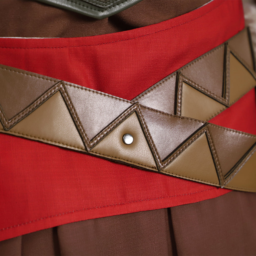 Legend of Zelda: Tears of the Kingdom Link Snowquill Tunic Cosplay Costume-Cosplay Instrumentality Project