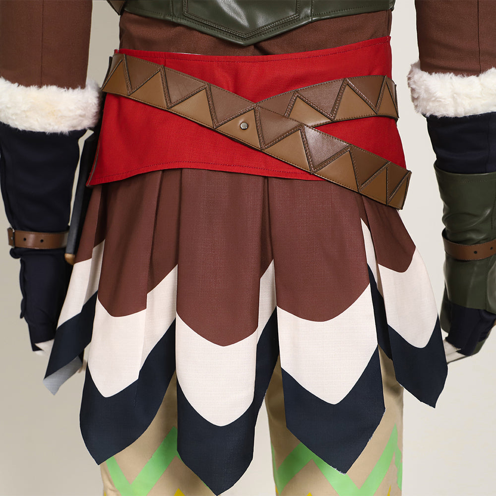 Legend of Zelda: Tears of the Kingdom Link Snowquill Tunic Cosplay Costume-Cosplay Instrumentality Project