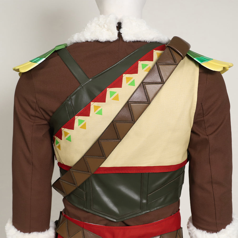 Legend of Zelda: Tears of the Kingdom Link Snowquill Tunic Cosplay Costume-Cosplay Instrumentality Project
