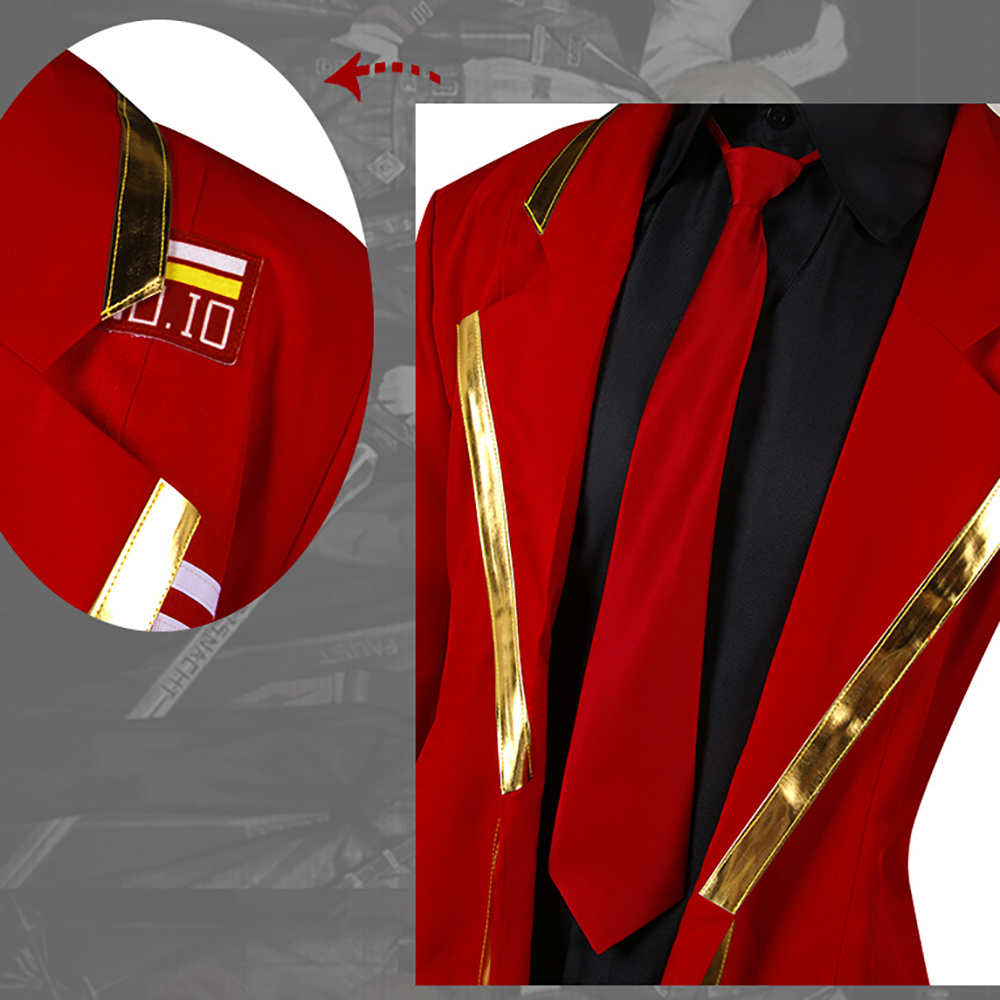 Limbus Company Dante Cosplay Costume