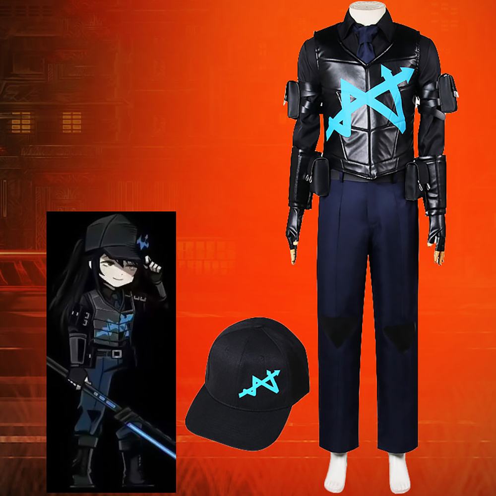 Limbus Company W Corp. L2 Cleanup Agent Hong Lu Cosplay Costume