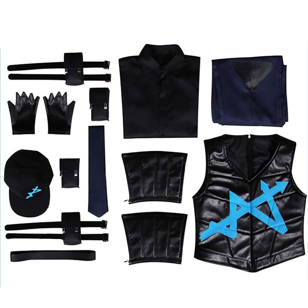Limbus Company W Corp. L2 Cleanup Agent Hong Lu Cosplay Costume