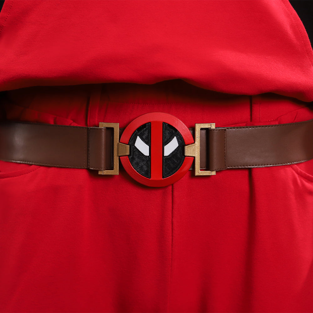 Deadpool 3 Deadpool & Wolverine Teenager Deadpool Hoodie Cosplay Costume