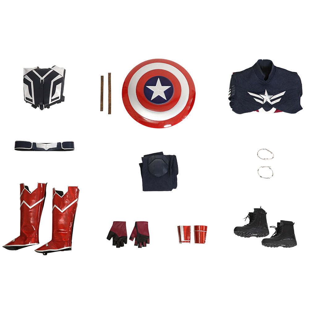 Captain America 4 Captain America: Brave New World Sam Wilson / Captain America Cosplay Costume