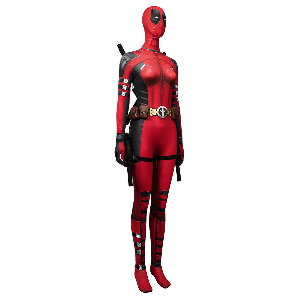 Deadpool 3 Deadpool & Wolverine Ladypool Cosplay Costume-Cosplay Instrumentality Project