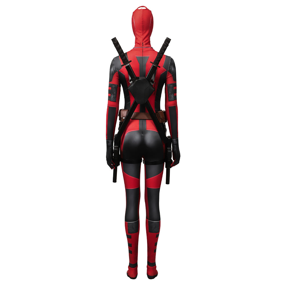 Deadpool 3 Deadpool & Wolverine Ladypool Cosplay Costume-Cosplay Instrumentality Project