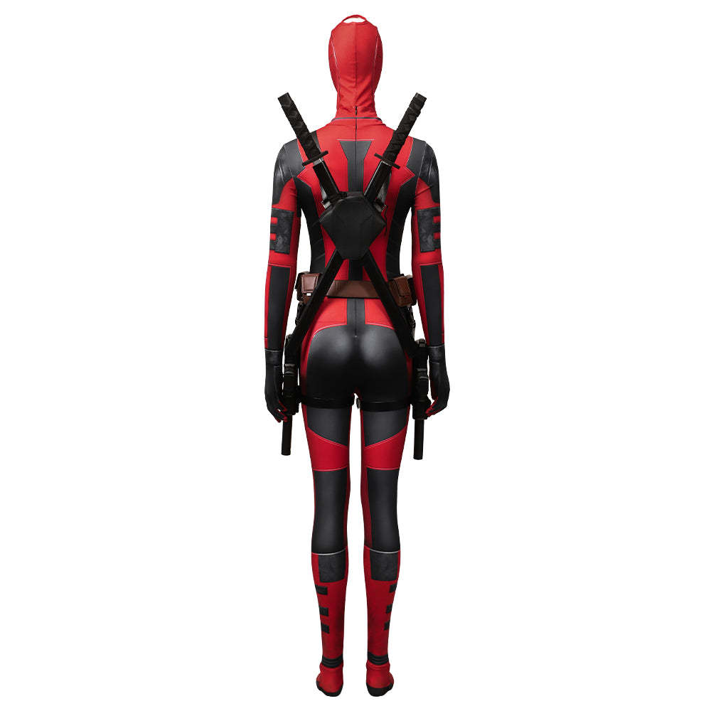 Deadpool 3 Deadpool & Wolverine Ladypool Cosplay Costume-Cosplay Instrumentality Project