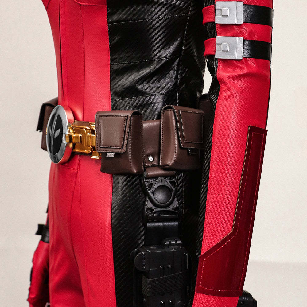 Deadpool 3 Deadpool & Wolverine Ladypool Cosplay Costume Premium Edition