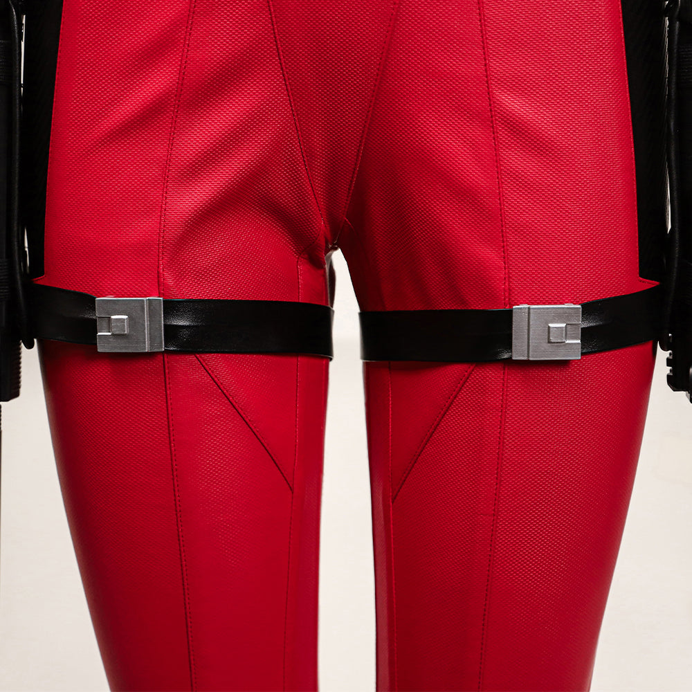 Deadpool 3 Deadpool & Wolverine Ladypool Cosplay Costume Premium Edition