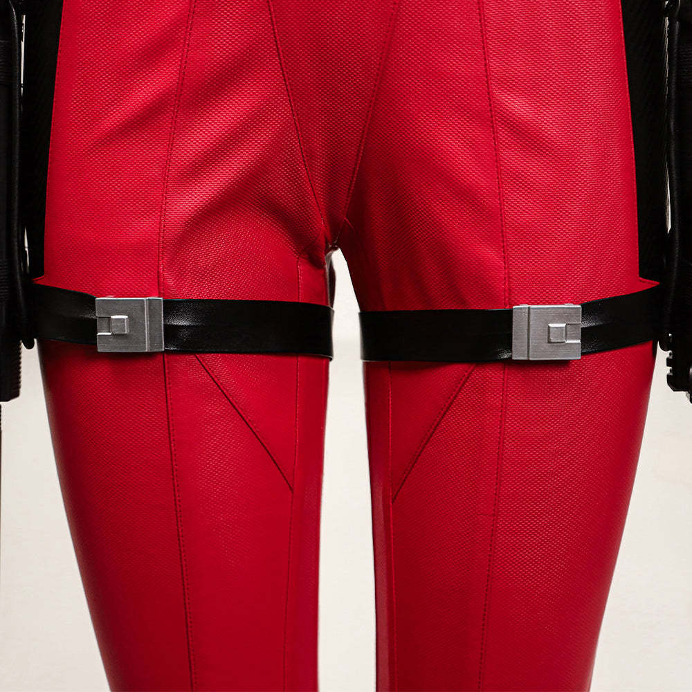 Deadpool 3 Deadpool & Wolverine Ladypool Cosplay Costume Premium Edition