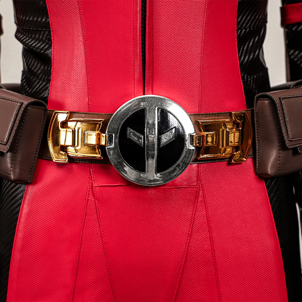 Deadpool 3 Deadpool & Wolverine Ladypool Cosplay Costume Premium Edition