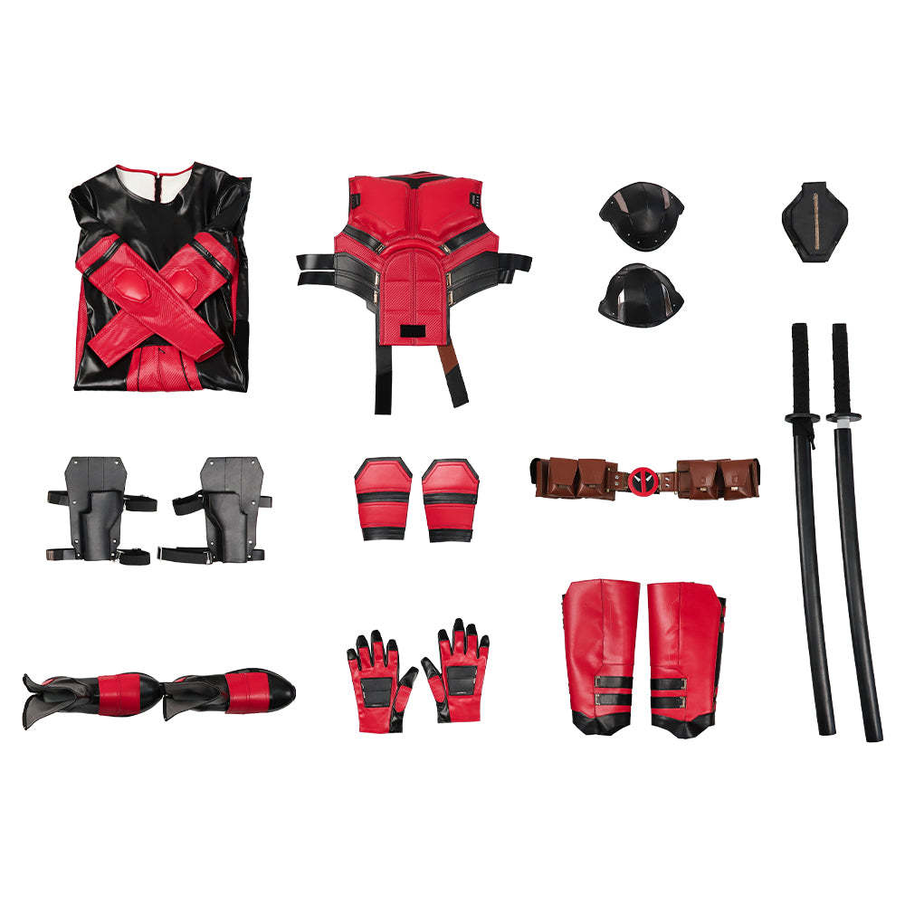 Deadpool 3 Deadpool & Wolverine Wade Wilson Nicepool Cosplay Costume