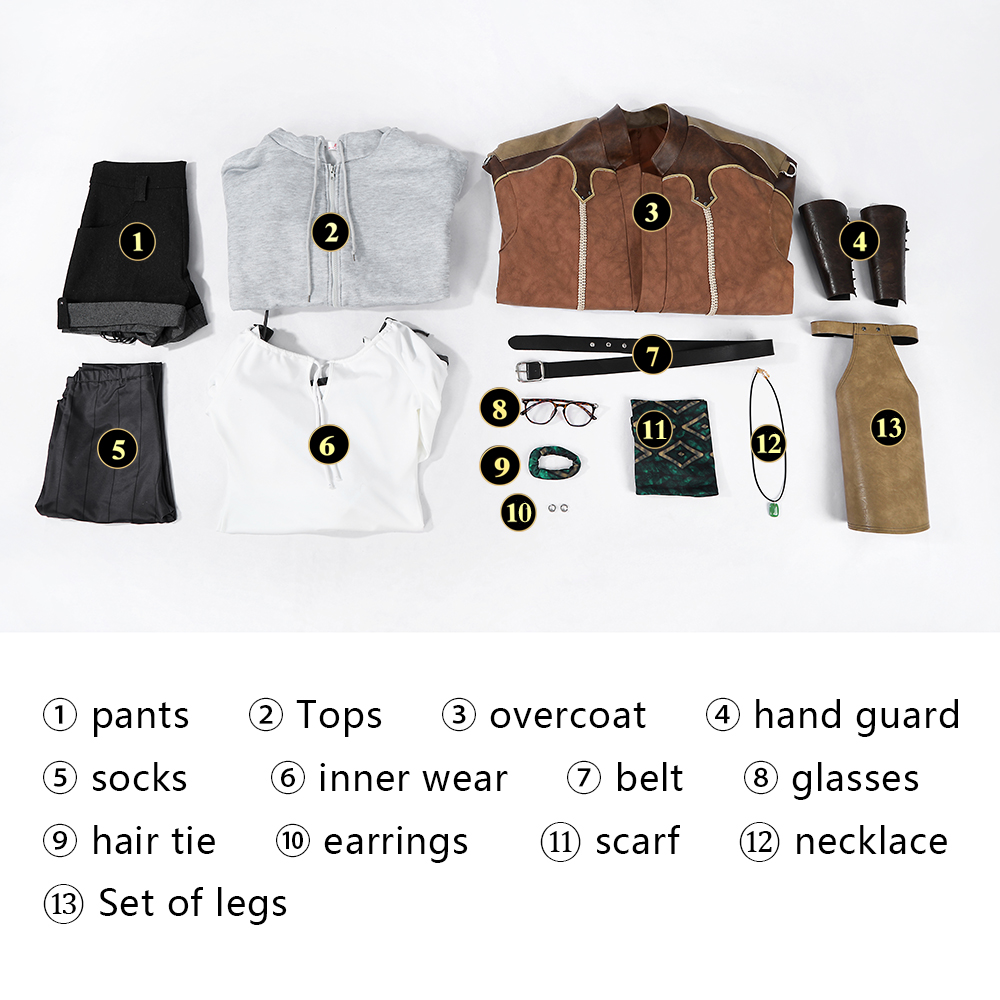 MONSTER HUNTER WILDS Alma Cosplay Costume