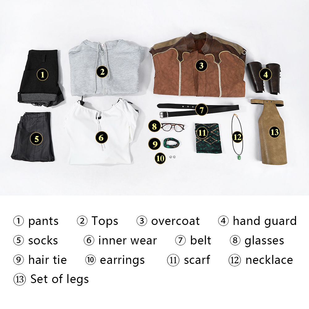 MONSTER HUNTER WILDS Alma Cosplay Costume