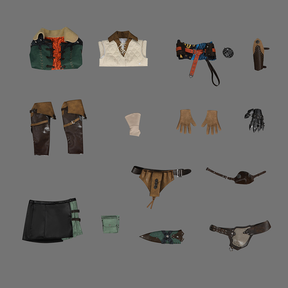 MONSTER HUNTER WILDS Hope Armor Cosplay Costume