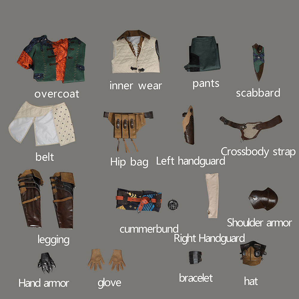 MONSTER HUNTER WILDS Hope Armor Cosplay Costume